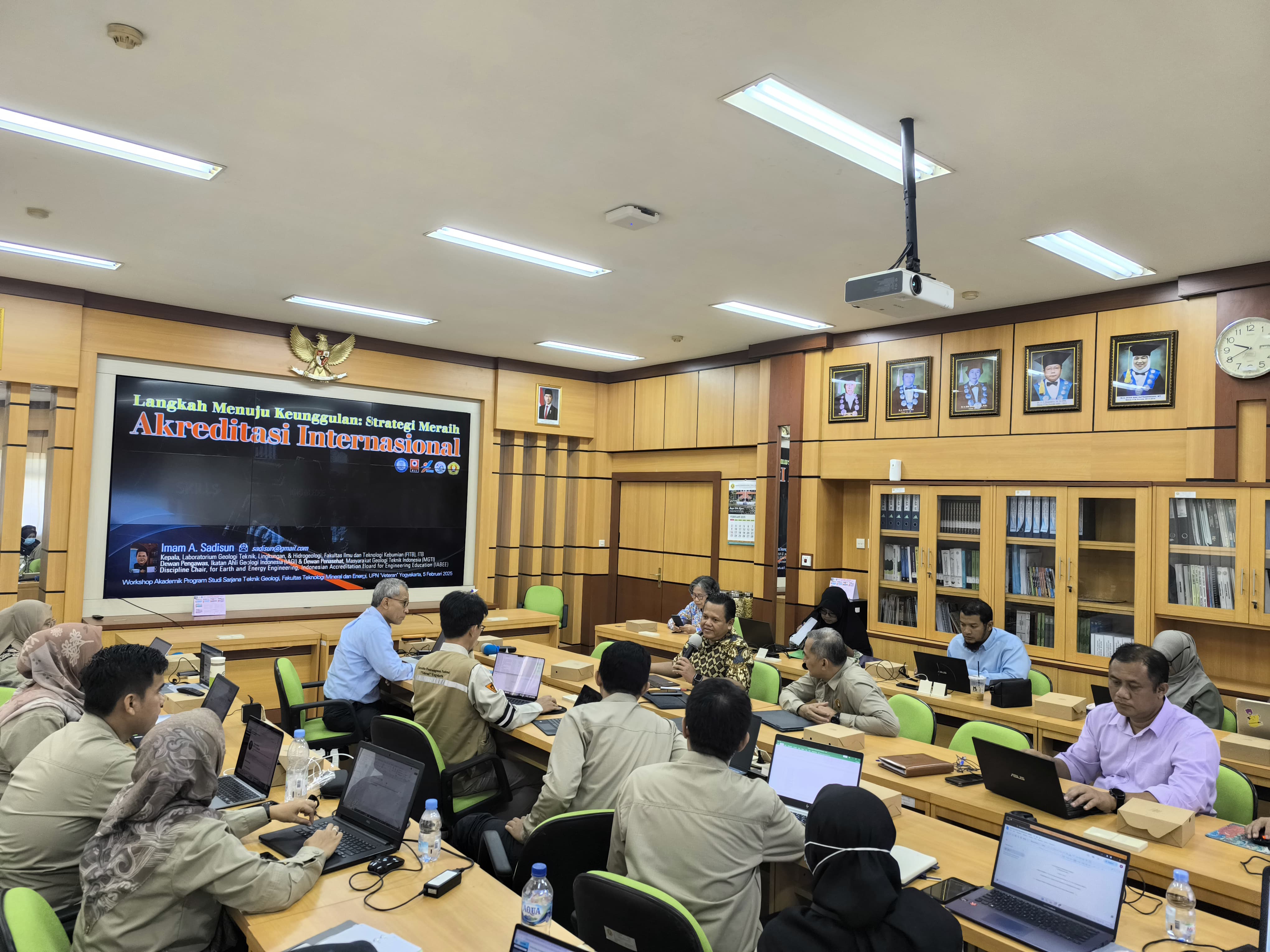 Workshop Strategi dan Best-Practice dalam persiapan Teknik Geologi UPN “Veteran” Yogyakarta menuju Provisional Accreditation IABEE