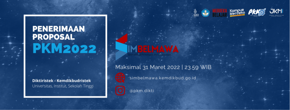 Penawaran Program Kreativitas Mahasiswa Tahun 2022