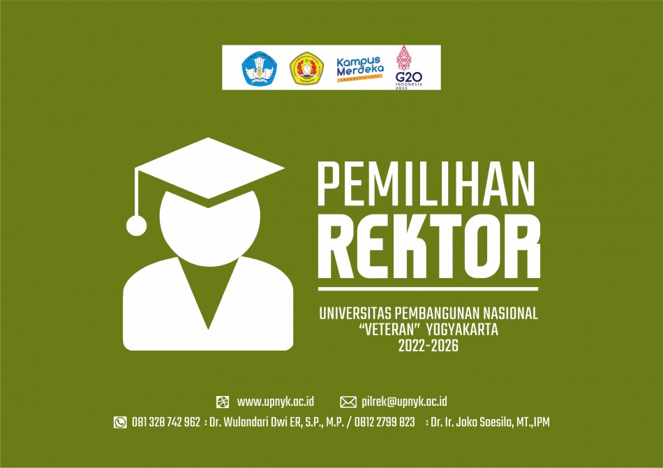 Perpanjangan Pendaftaran Pemilihan Rektor UPN "Veteran" Yogyakarta Periode 2022-2026