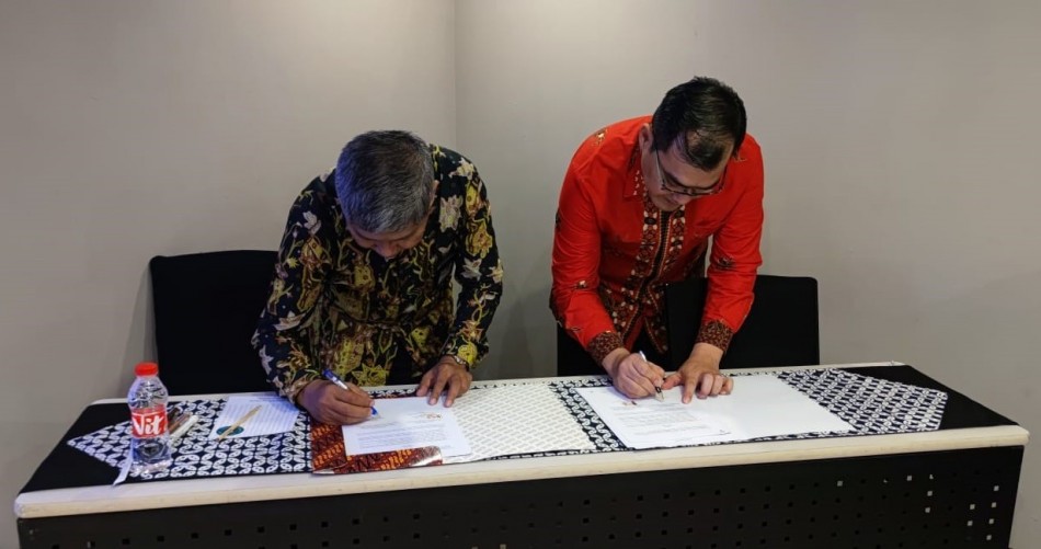Penandatanganan Kerjasama Antara FTM UPNVY Dengan Fakultas Teknik Universitas Bangka Belitung