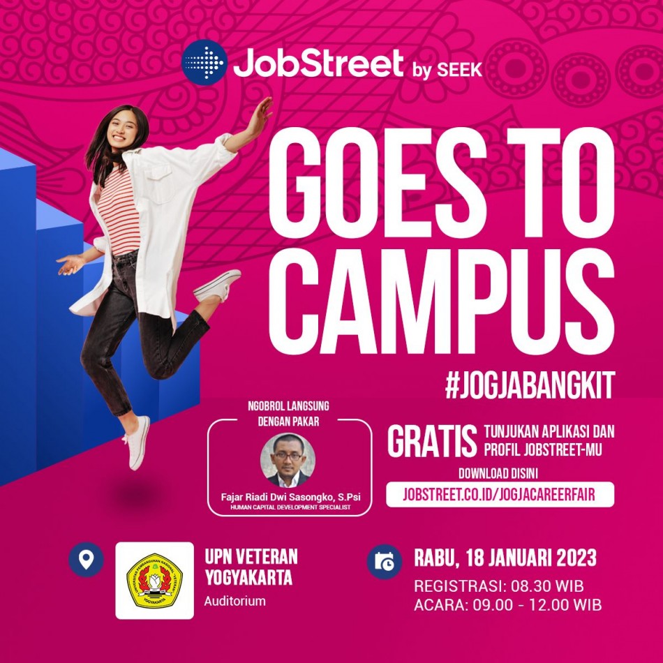 JOBSTREET GOES TO CAMPUS #JOGJABANGKIT