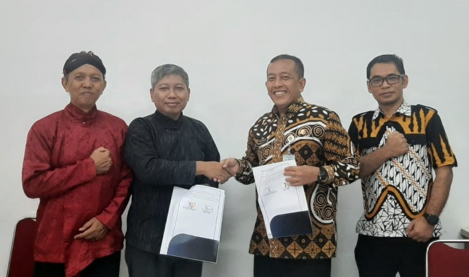 Penandatanganan Perjanjian Kerjasama Badan Pengelolaan Keuangan Pendapatan Dan Aset Daerah Kabupaten Bantul Dengan FTM