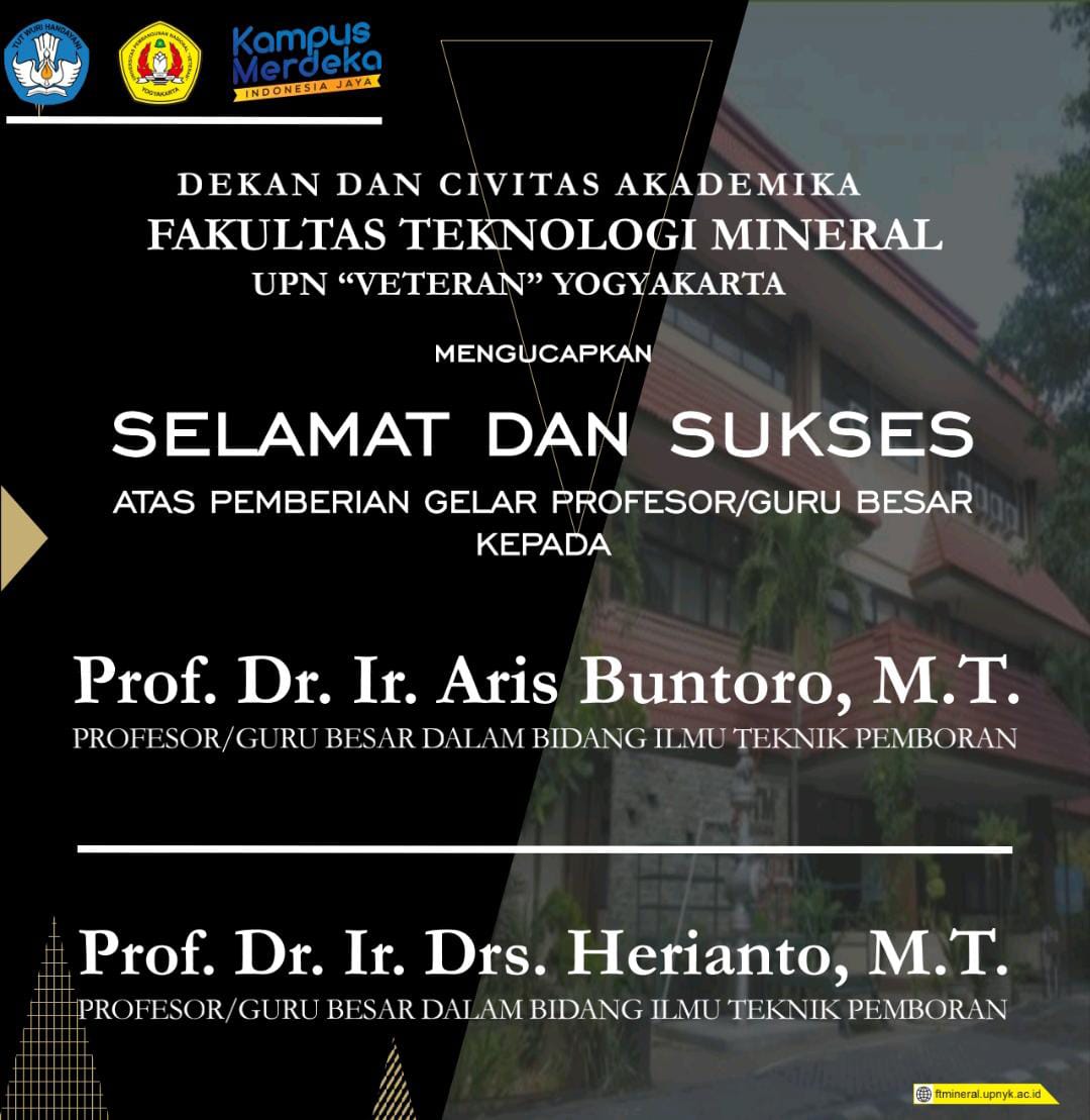 Pemberian Gelar Profesor Kepada Prof. Aris Buntoro Dan Prof. Herianto